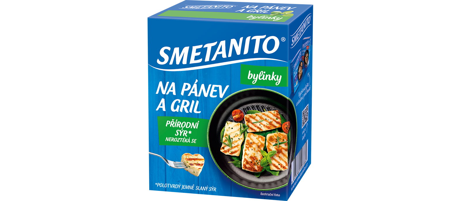 Sýr na pánev a gril s bylinkami